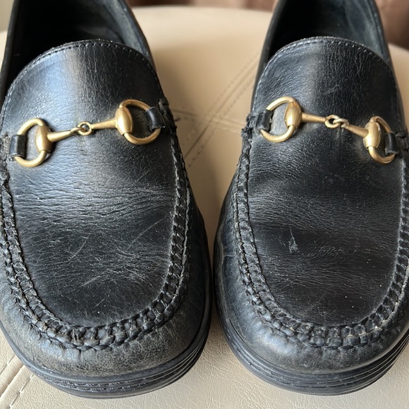 NOT FOR SALE. Gucci Loafers Black 6.5 Gold Hardware - Picture 7 of 16